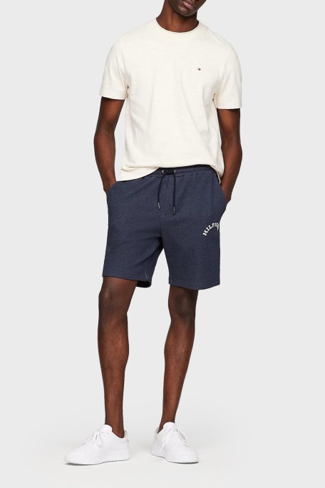 Tommy Hilfiger Logolu Belden Bağlamalı Cepli Erkek Short MW0MW34449 DV6 LACİVERT - Tommy Hilfiger (1)