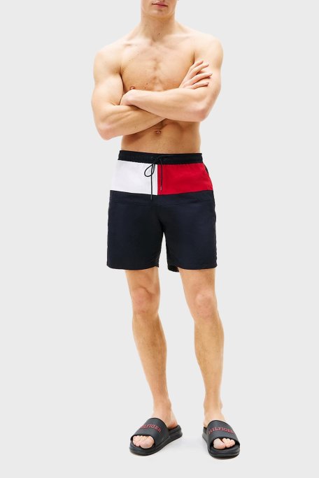 Tommy Hilfiger Logolu Erkek Terlik FM0FM05430 DW5 LACİVERT - Tommy Hilfiger (1)