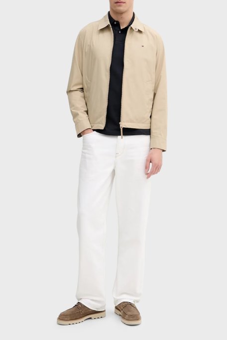 Tommy Hilfiger Logolu Pamuklu Regular Fit Düğmeli Erkek Polo Yaka Sweat MW0MW20183 DW5 LACİVERT - Tommy Hilfiger (1)