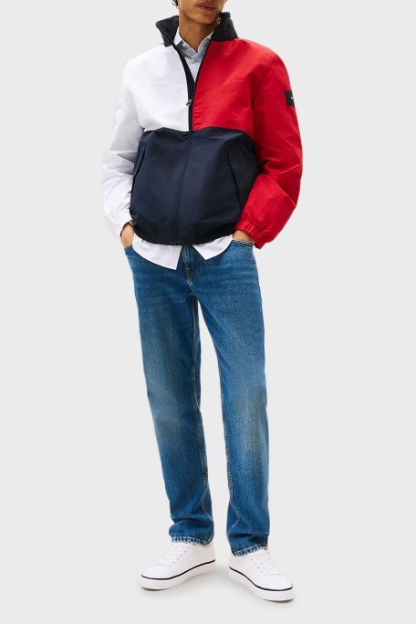 Tommy Hilfiger Logolu Sneaker Erkek Ayakkabı FM0FM05513 YBS BEYAZ - Tommy Hilfiger (1)