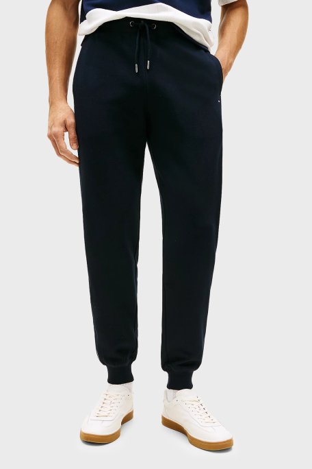 Tommy Hilfiger Pamuklu Regular Fit Çizgili Jogger Erkek Pantolon MW0MW42882 DW5 LACİVERT - Tommy Hilfiger