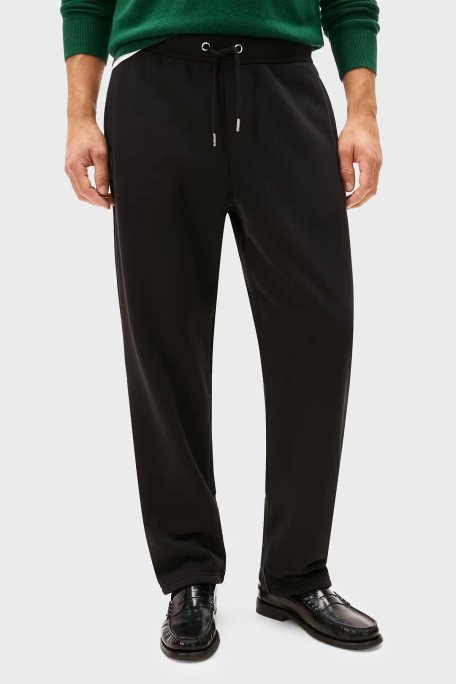 Tommy Hilfiger Pamuklu Regular Fit Normal Bel Erkek Pantolon MW0MW41501 BDS SİYAH - Tommy Hilfiger