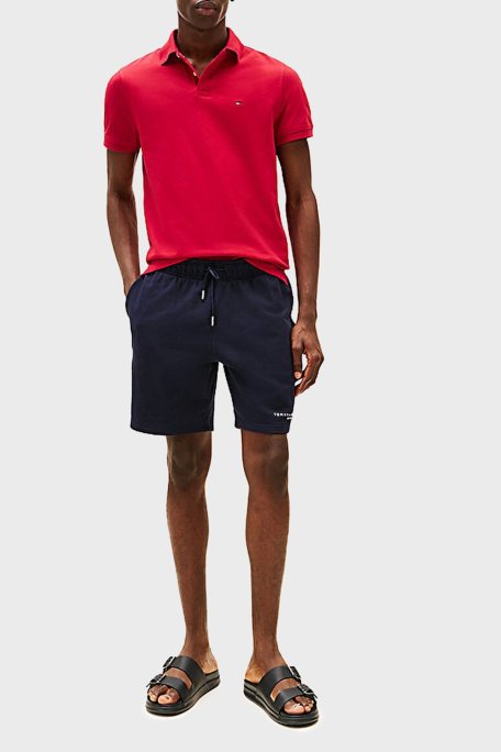 Tommy Hilfiger Streç Pamuklu Slim Fit Düğmeli Erkek Polo Yaka T Shirt MW0MW17770 XLD KIRMIZI - Tommy Hilfiger (1)