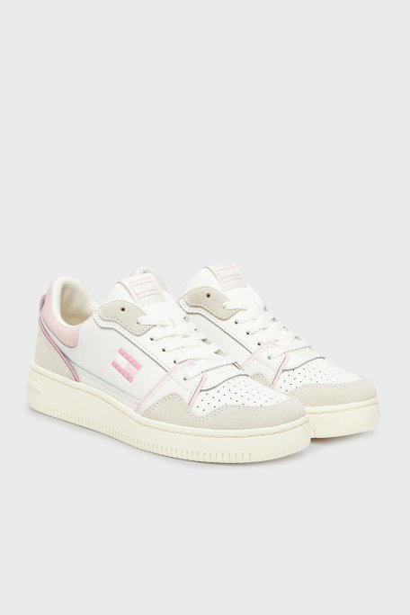 Tommy Jeans Bağcıklı Sneaker Bayan Ayakkabı EN0EN02818 02S BEYAZ - Tommy Jeans (1)