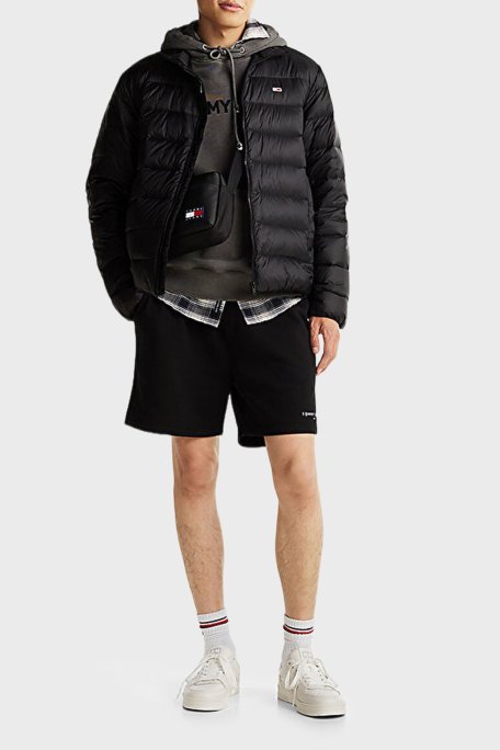 Tommy Jeans Kapitoneli Regular Fit Dik Yaka Şişme Erkek Mont DM0DM20658 BDS SİYAH - Tommy Jeans (1)