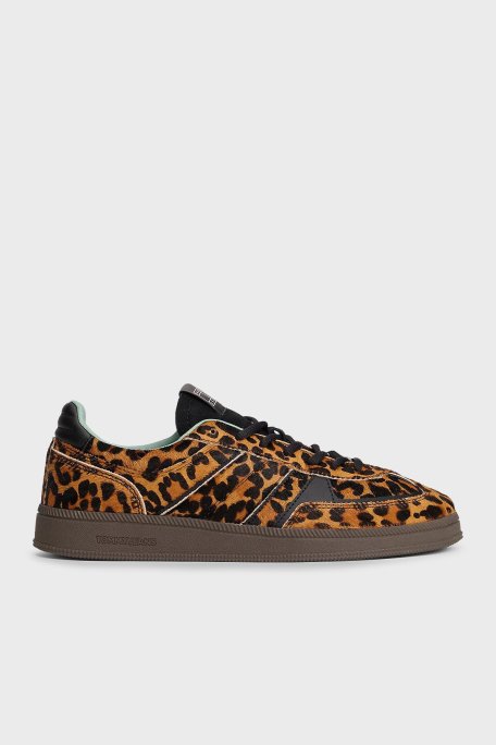 Tommy Jeans Leopar Desenli Sneaker Bayan Ayakkabı EN0EN02904 0K7 LEOPAR - Tommy Jeans