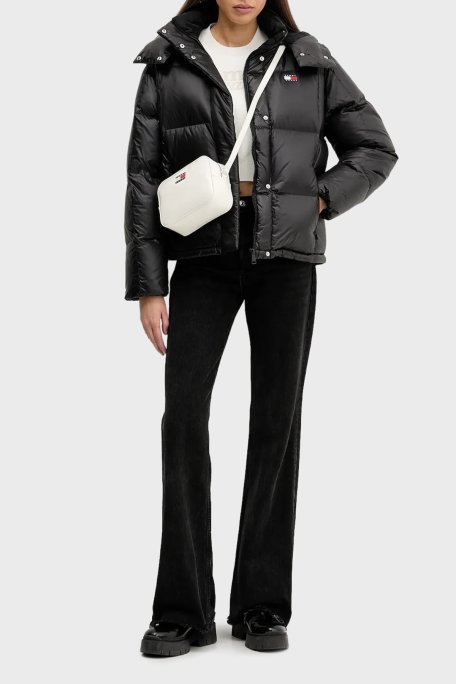 Tommy Jeans Logolu Ayarlanabilir Askılı Bayan Çanta AW0AW17864 YBI BEYAZ - Tommy Jeans (1)