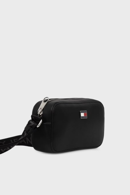 Tommy Jeans Logolu Ayarlanabilir Askılı Bayan Çanta AW0AW18065 BDS SİYAH - Tommy Jeans (1)