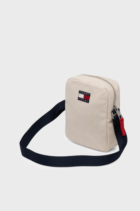 Tommy Jeans Logolu Ayarlanabilir Askılı Erkek Çanta AM0AM14223 ACG BEJ - Tommy Jeans (1)