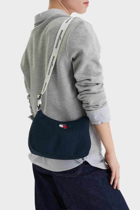 Tommy Jeans Logolu Ayarlanabilir Askılı Kadın Çanta AW0AW18463 C1G LACİVERT - Tommy Jeans (1)