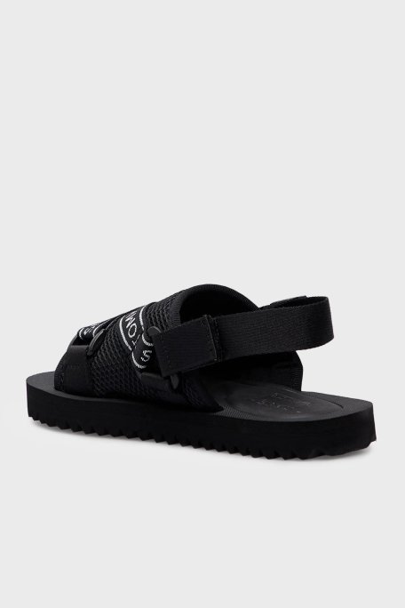 Tommy Jeans Logolu Bayan Sandalet EN0EN02462 BDS SİYAH - Tommy Jeans (1)