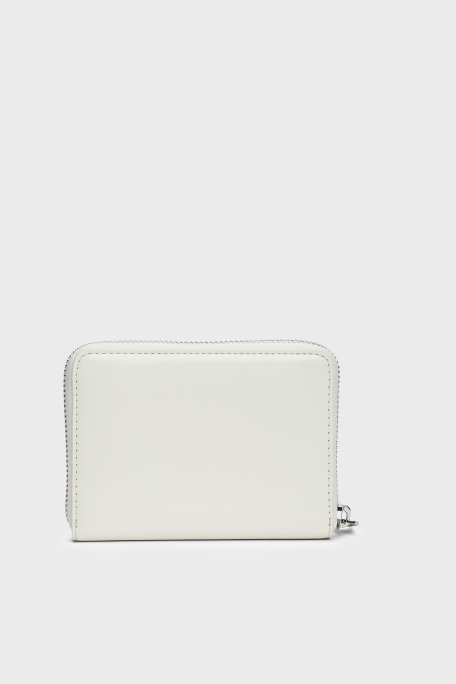 Tommy Jeans Logolu Fermuarlı Kadın Cüzdan AW0AW18090 YBI BEYAZ - Tommy Jeans (1)