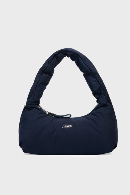 Tommy Jeans Logolu Omuz Askılı Kadın Çanta AW0AW18583 C1G LACİVERT - Tommy Jeans