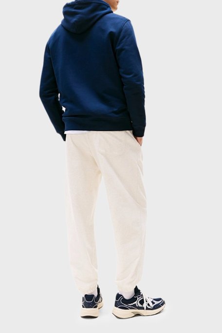 Tommy Jeans Logolu Pamuklu Regular Fit Kapüşonlu Erkek Sweat DM0DM20258 C1G LACİVERT - Tommy Jeans (1)