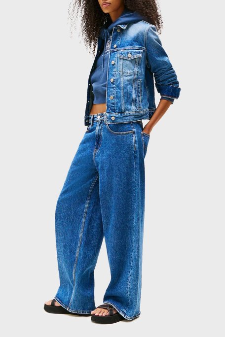 Tommy Jeans Logolu Platform Taban Cirtlı Bayan Sandalet EN0EN02747 BDS SİYAH - Tommy Jeans (1)