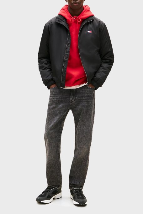 Tommy Jeans Logolu Sneaker Erkek Ayakkabı EM0EM01601 BDS SİYAH - Tommy Jeans (1)