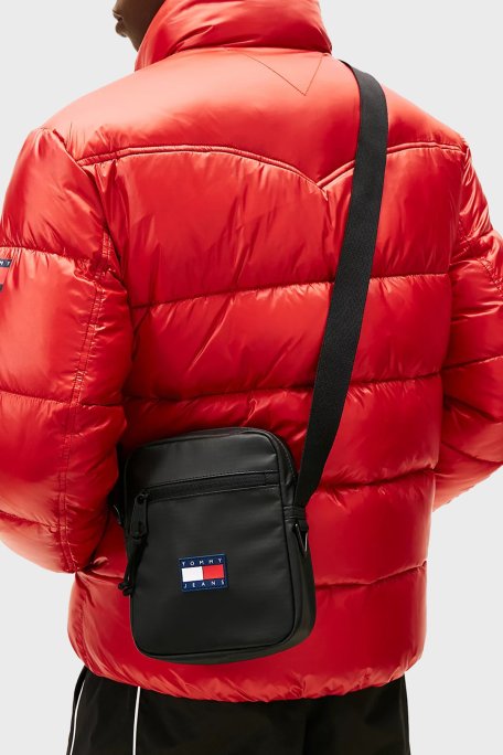 Tommy Jeans Su Geçirmez Ayarlanabilir Askılı Erkek Çanta AM0AM13881 BDS SİYAH - Tommy Jeans (1)