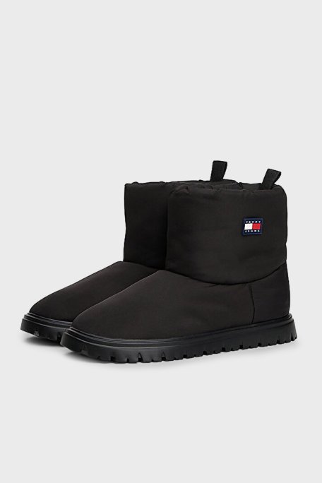 Tommy Jeans Su İtici Logolu Bayan Bot EN0EN02823 BDS SİYAH - Tommy Jeans (1)