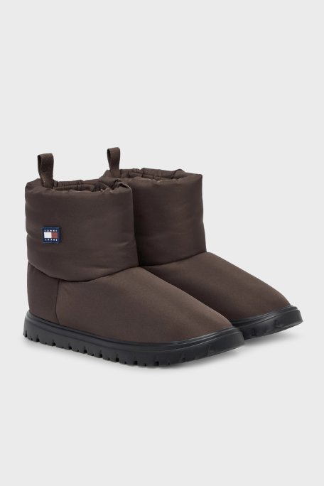 Tommy Jeans Su İtici Logolu Bayan Bot EN0EN02823 GS7 KAHVE - Tommy Jeans (1)