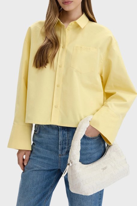 Tommy Jeans Tamamı Logolu Omuz Askılı Kadın Çanta AW0AW18467 TCR EKRU - Tommy Jeans (1)