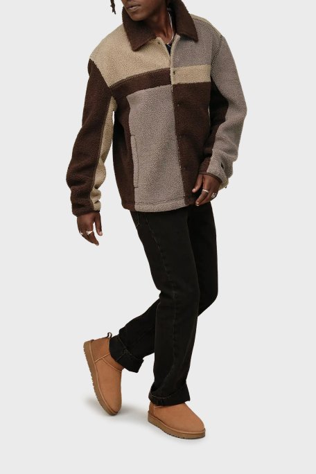 Ugg Hakiki Deri Yumuşak Tüylü Süet Kadın Bot 1137391 TABA - Ugg (1)