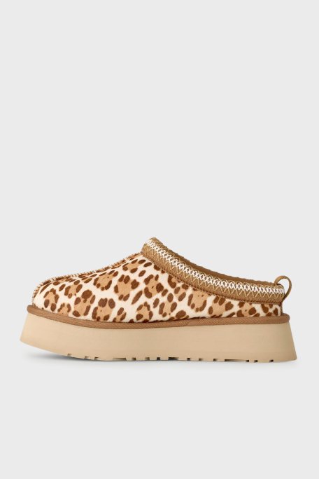 Ugg Leopar Desenli Kalın Taban Kadın Terlik 1177890 LEOPAR - Ugg (1)