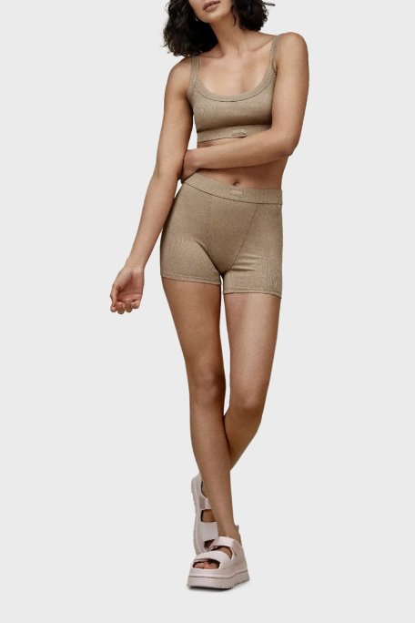 Ugg Logolu Tırtıklı Kalın Taban Cırtlı Bayan Sandalet 1152685 AÇIK PEMBE - Ugg (1)