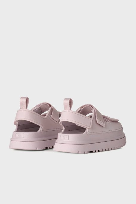 Ugg Logolu Tırtıklı Kalın Taban Cırtlı Çocuk Sandalet 1152813K AÇIK LİLA - Ugg (1)