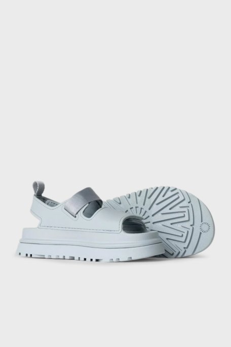 Ugg Logolu Tırtıklı Kalın Taban Cırtlı Çocuk Sandalet 1152813K AÇIK MAVİ - Ugg (1)