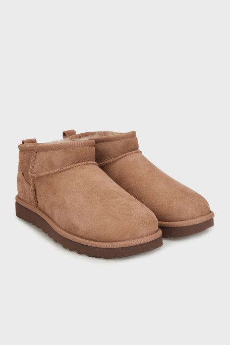 UGG W Classic Hakiki Deri Ultra Mini Kadın Bot 1116109 GÜL KURUSU - Ugg (1)