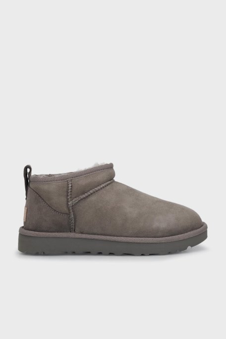 UGG W Classic Hakiki Deri Ultra Mini Kadın Bot 1116109 TOPRAK - Ugg