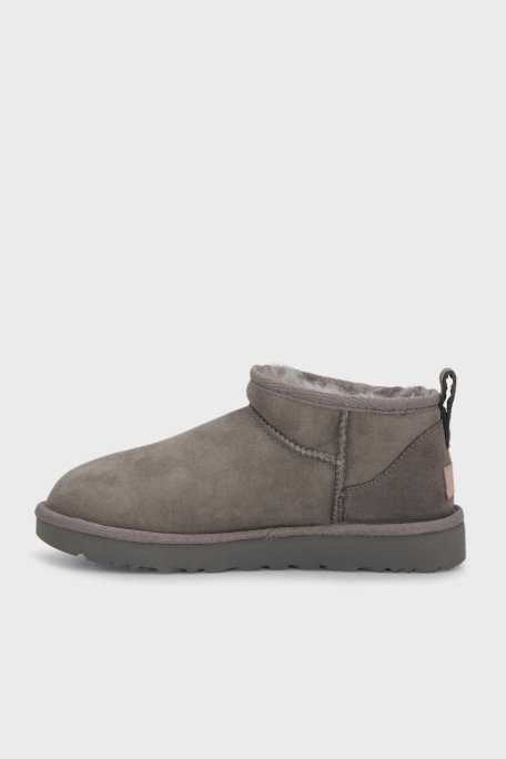 UGG W Classic Hakiki Deri Ultra Mini Kadın Bot 1116109 TOPRAK - Ugg (1)