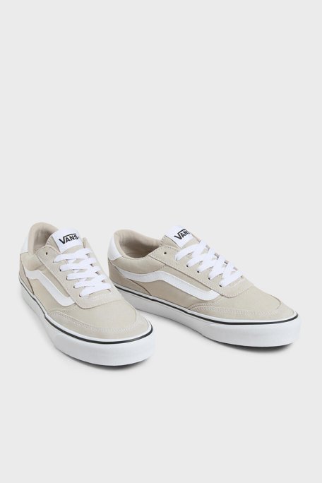 Vans Brooklyn LS Logolu Sneaker Erkek Ayakkabı VN000D7QFTY1 GRİ - Vans (1)