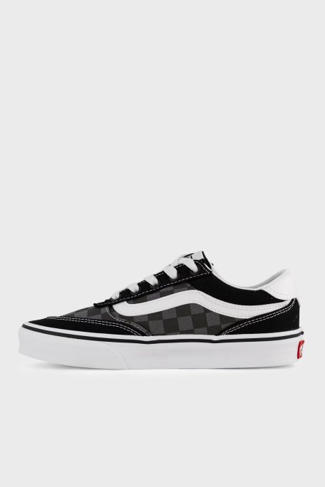Vans Brooklyn LS Logolu Sneaker Unisex Ayakkabı VN000DBWEMV1 SİYAH - Vans (1)