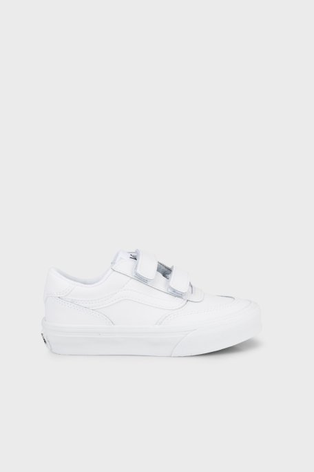 Vans Brooklyn LS V Cırt Cırtlı Sneaker Unisex Çocuk Ayakkabı VN000EKGWWW1 BEYAZ - Vans
