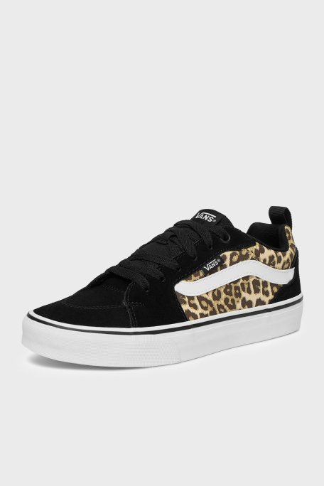 Vans Filmore Deri Sneaker Kadın Ayakkabı VN000EAGBM81 SİYAH - Vans (1)