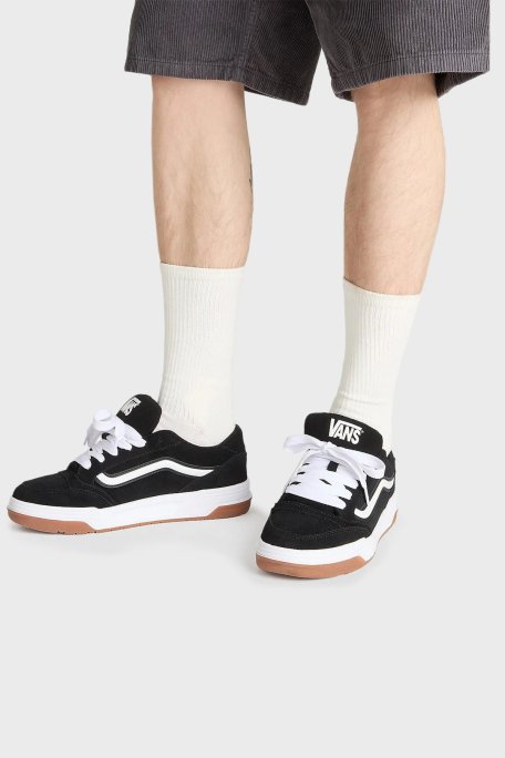 Vans Hylane Kalın Tabanlı Süet Sneaker Unisex Ayakkabı VN000D819X11 SİYAH-BEYAZ - Vans (1)