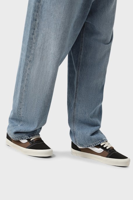 Vans Knu Skool Deri Logolu Sneaker Unisex Ayakkabı VN000D22BW21 KAHVE - Vans (1)