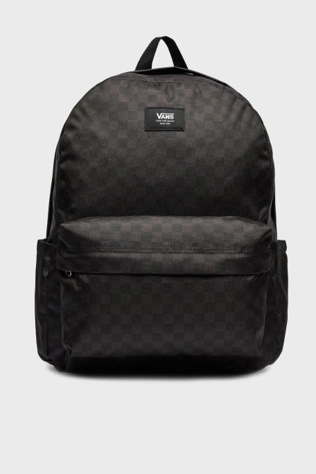 Vans Old Skool Dama Desenli Logolu Unisex Sırt Çantası VN000H4XBA51 SİYAH - Vans