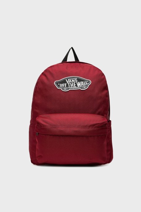 Vans Old Skool Logolu Ayarlanabilir Dolgulu Çift Omuz Askılı Unisex Sırt Çantası VN000H4YBRD1 BORDO - Vans