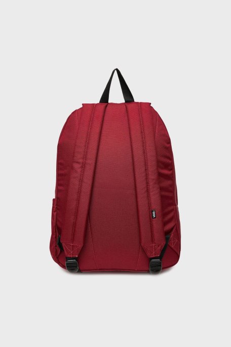 Vans Old Skool Logolu Ayarlanabilir Dolgulu Çift Omuz Askılı Unisex Sırt Çantası VN000H4YBRD1 BORDO - Vans (1)