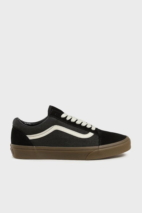 Vans Old Skool Süet ve Kanvas Sneaker Unisex Ayakkabı VN0A2Z42BMA1 SİYAH - Vans
