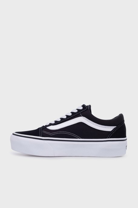 Vans Ua Old Skool Platform Sneaker Unisex Ayakkabı VN0A3B3UY281 SİYAH-BEYAZ - Vans (1)