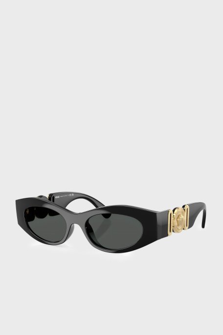 Versace Cat Eye Güneş Kadın Gözlük 0VE4480U GB187 51 Siyah - Versace