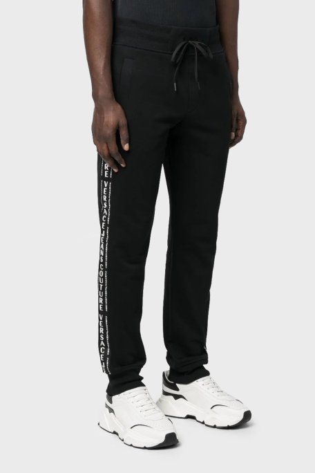 Versace Jeans Couture Pamuklu Regular Fit Jogger Erkek Pantolon 74GAAY03 CF00Y 899 SİYAH - Versace Jeans Couture (1)