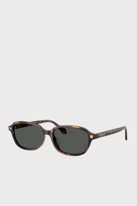 Versace Logolu Güneş Kadın Gözlük 0VE4514D 553773 53 Kaplumbağa kabuğu - Versace