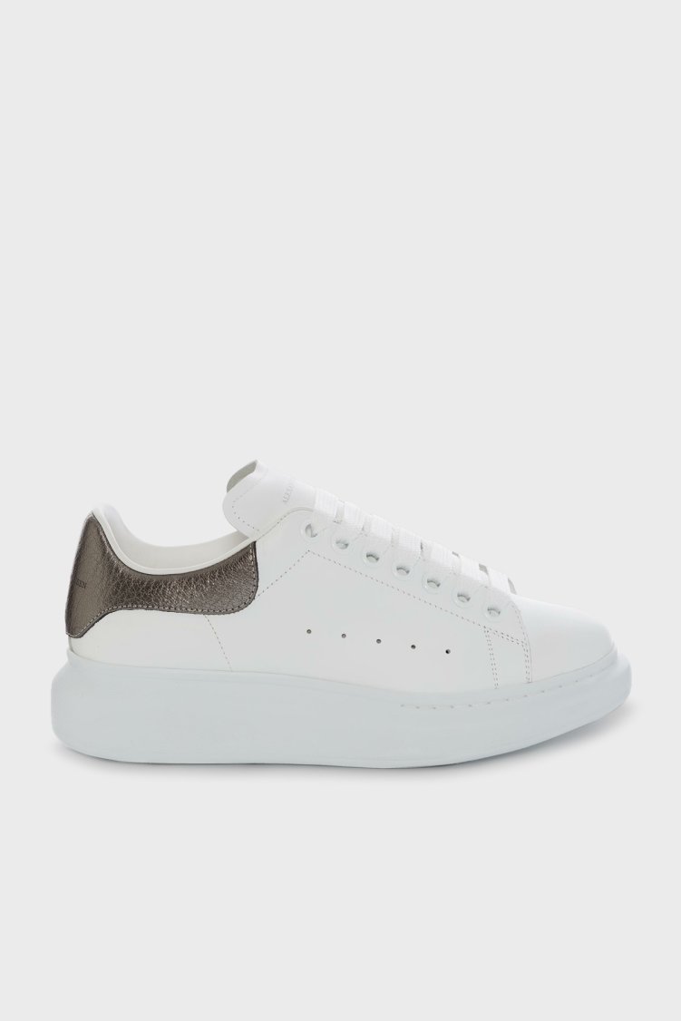 Mcqueen Logolu Sneaker Kadın Ayakkabı 553770WHFBU 9042 BEYAZ - McQueen