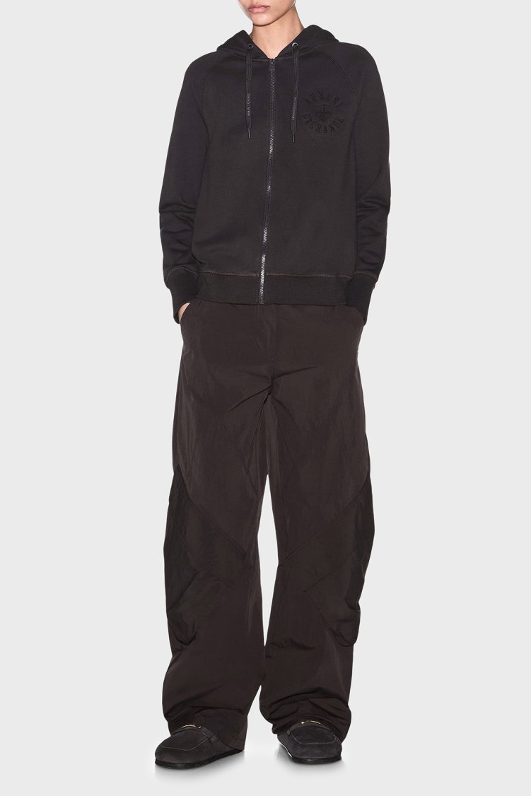 Armani Exchange %100 Pamuk Kapüşonlu Kadın Sweat XW002399 AF25527 U6032 Kahve - Armani Exchange (1)