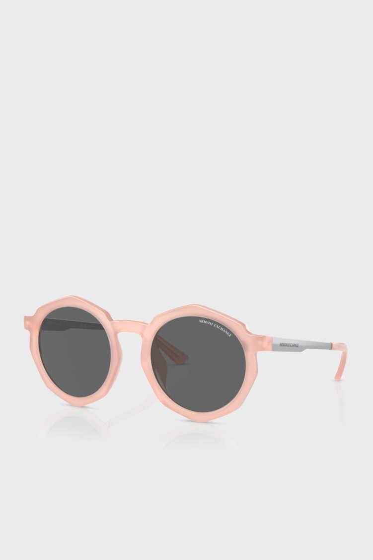 Armani Exchange Asimetrik Güneş Kadın Gözlük 0AX4132SU 824987 51 Opal pembe-koyu gri - Armani Exchange
