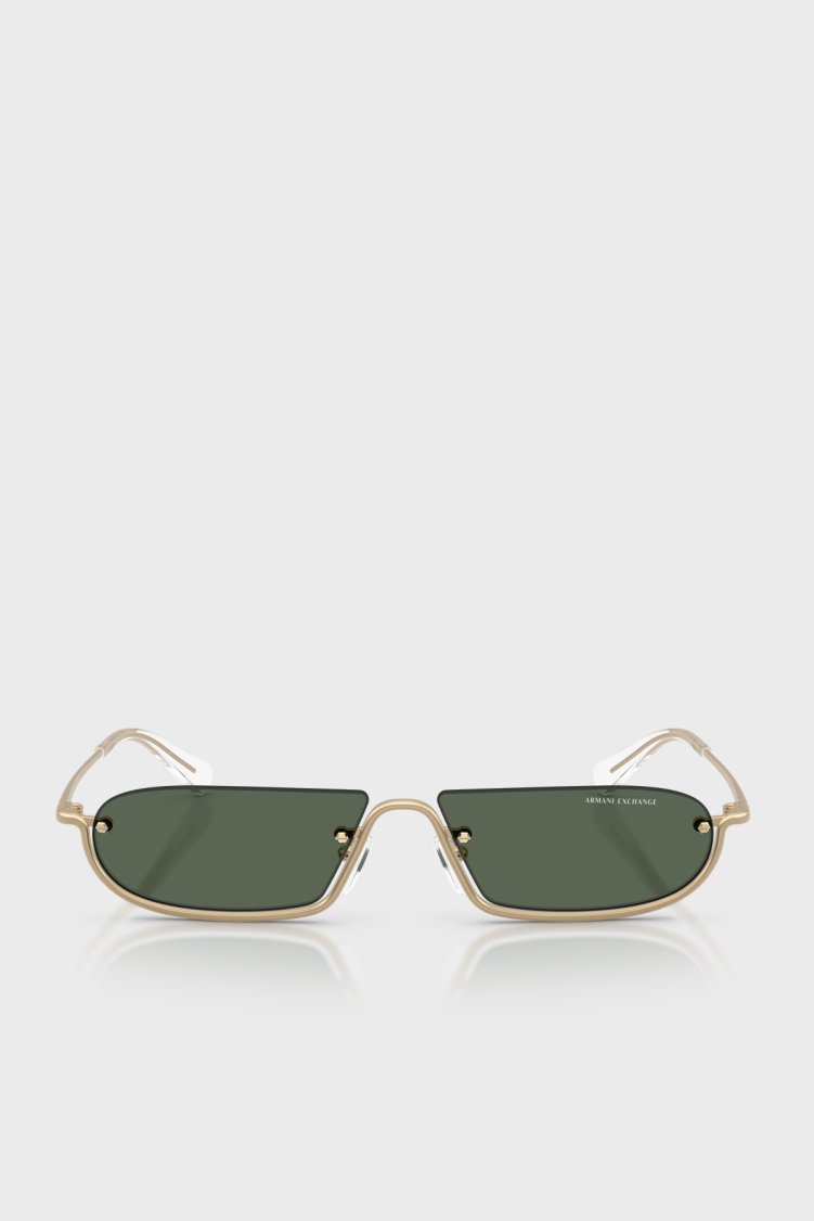 Armani Exchange Asimetrik Güneş Erkek Gözlük 0AX2058S 612171 58 Altın - Armani Exchange